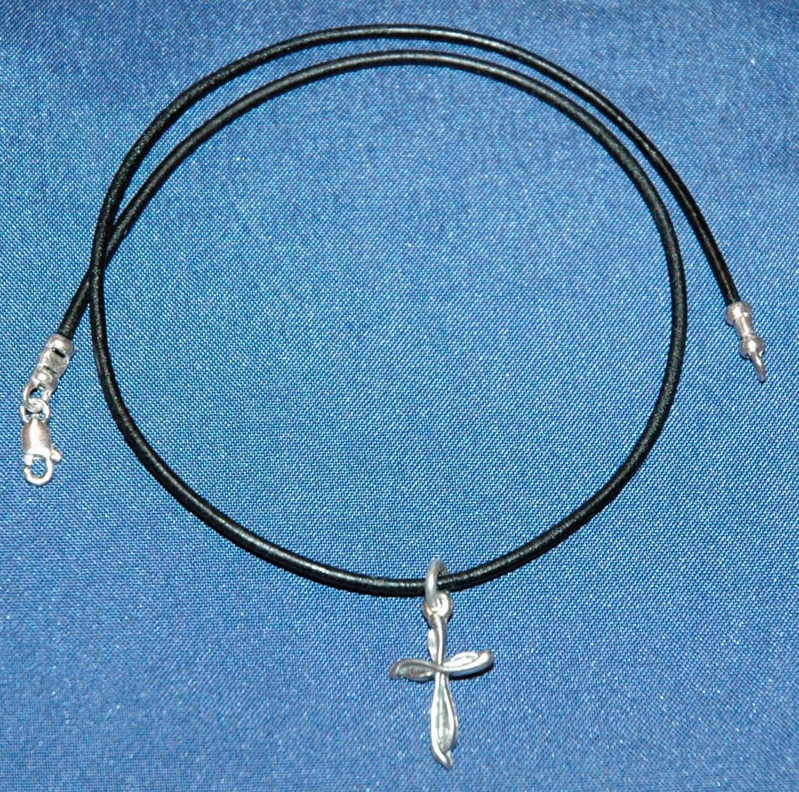 Spark tie bracelet arabesque cross children Silver - L'Atelier d'Amaya