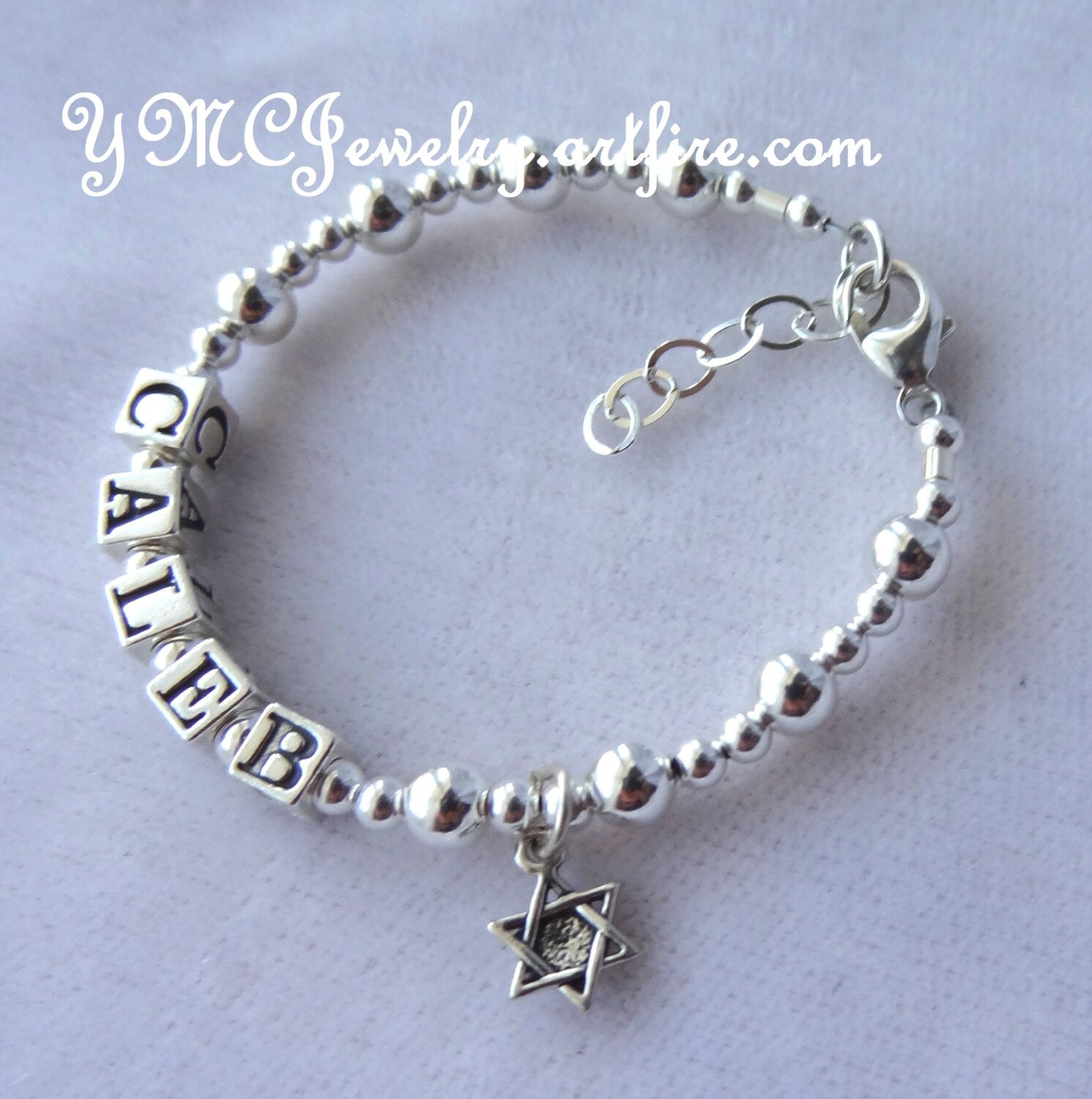 Baptism sales bracelet boy